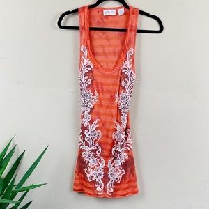 Miss me embellished racerback tank